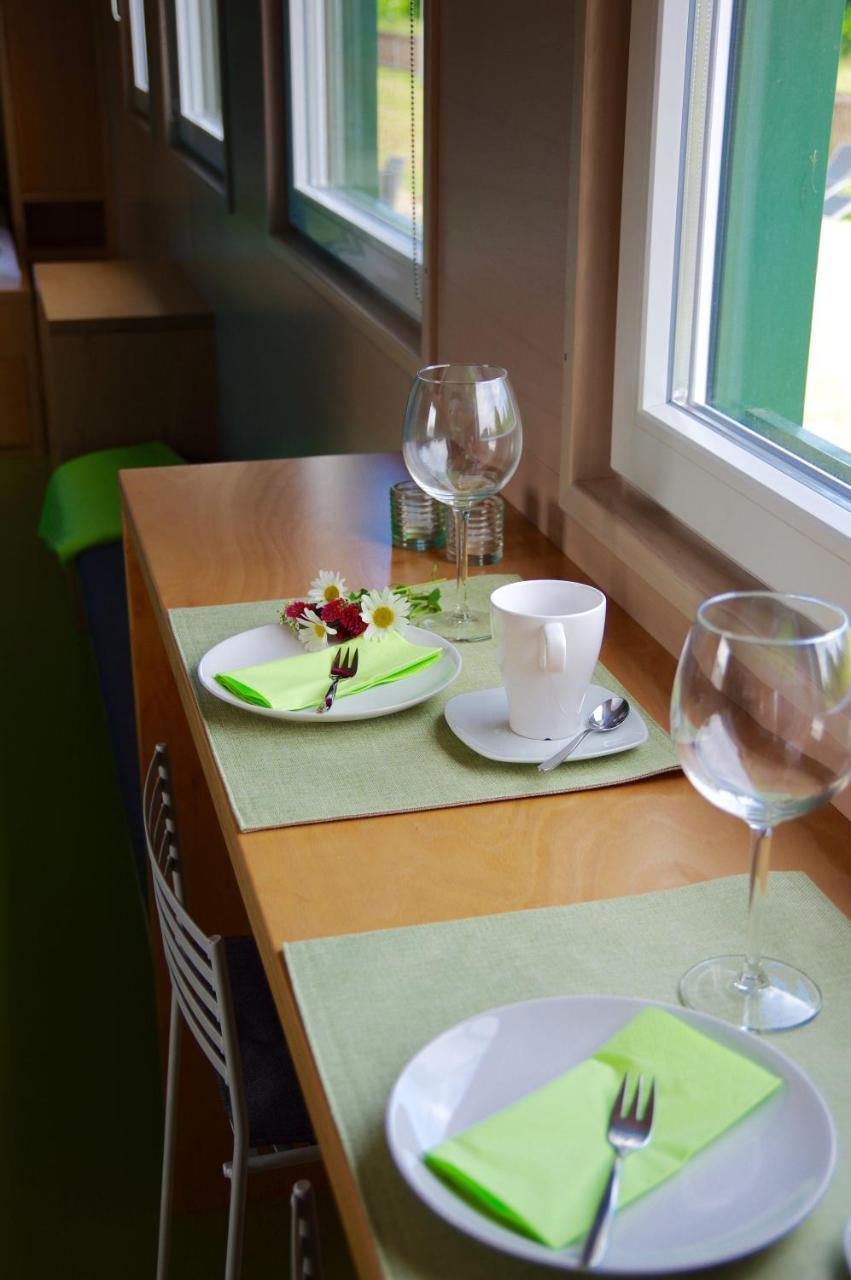 Willa Urlaubsbahnhof-Schlafwagen Lauterbach  Zewnętrze zdjęcie