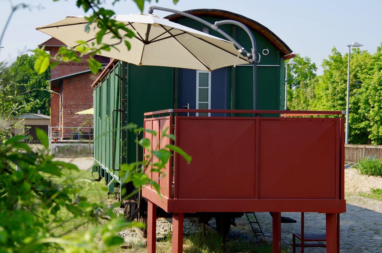 Willa Urlaubsbahnhof-Schlafwagen Lauterbach  Zewnętrze zdjęcie